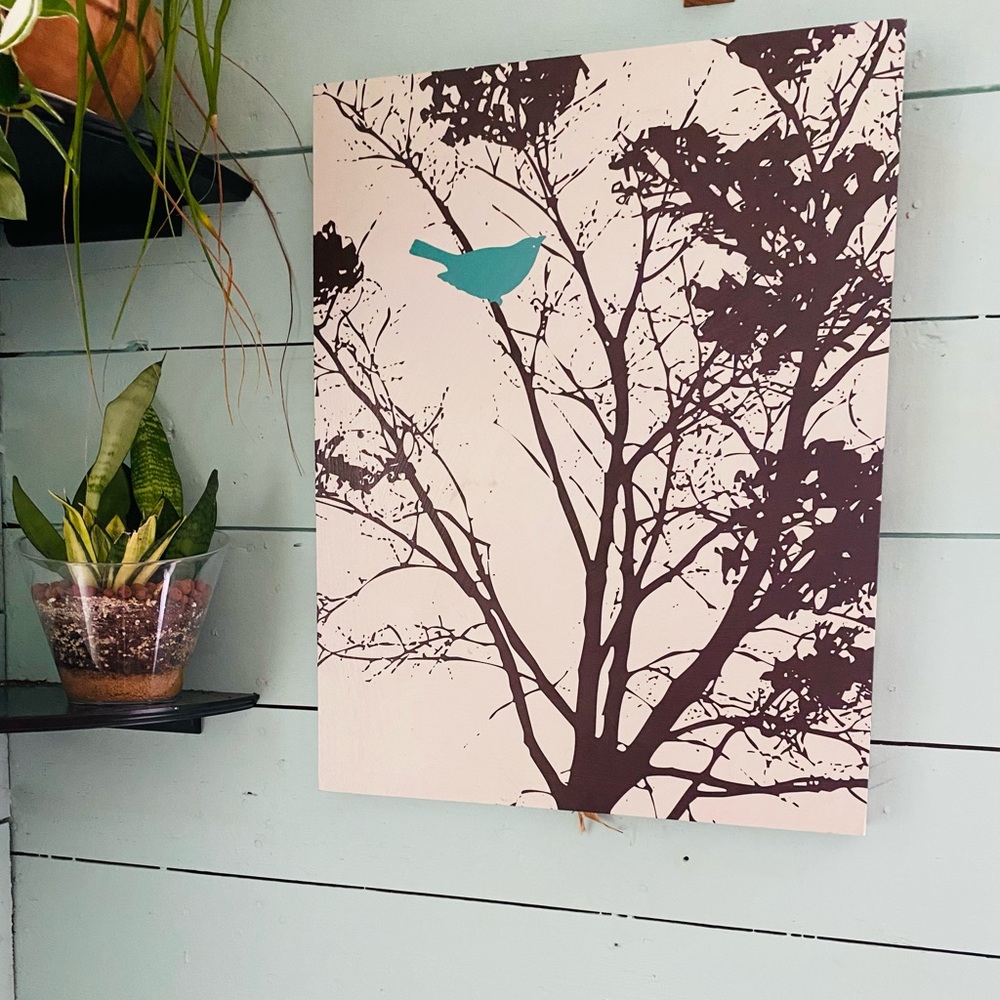 Bird in Tree Wall Decor